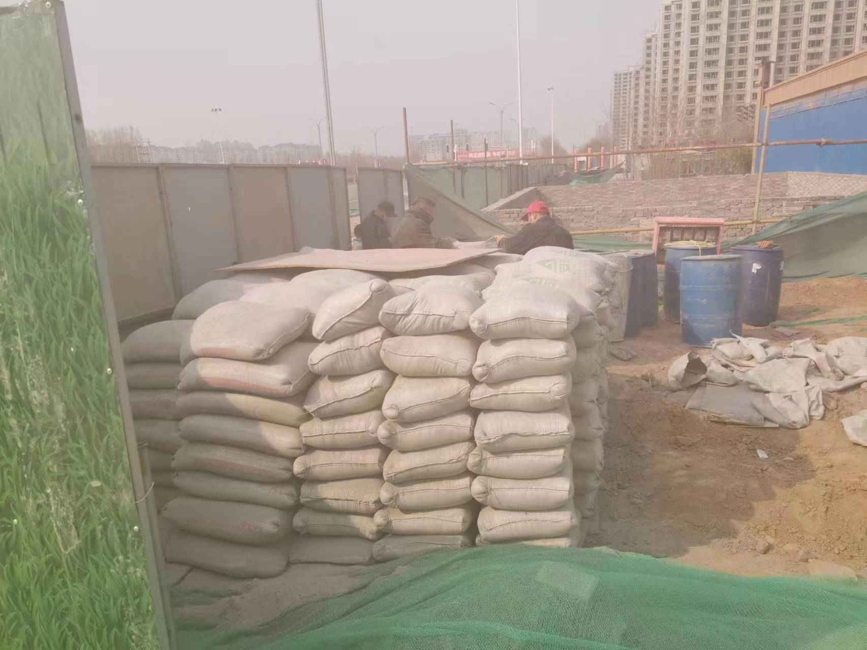 总口管理区水泥注浆